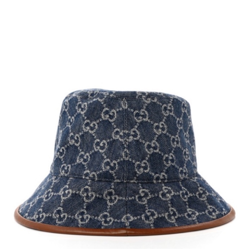Gucci Women's Blue Bucket Hat - Picture 2 of 6